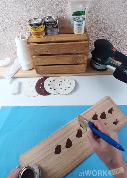 Сравнение лаков и морилок MINWAX и OSMO