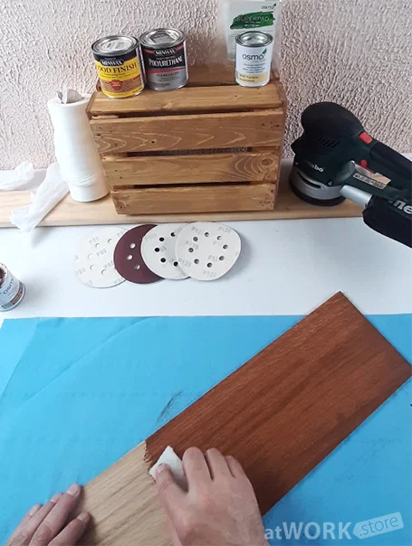 Сравнение лаков и морилок MINWAX и OSMO