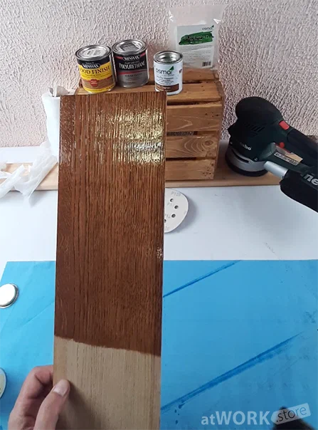 Сравнение лаков и морилок MINWAX и OSMO