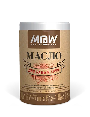 Новинка на рынке масел! Масло для бань и саун от ТМ «Men at work»