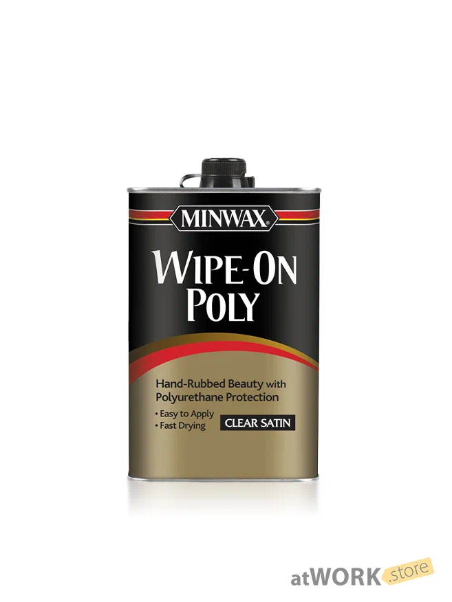 Профессиональная защита дерева и идеальный внешний вид одновременно. Minwax Wipe-On Poly