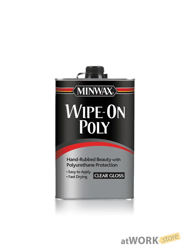 Профессиональная защита дерева и идеальный внешний вид одновременно. Minwax Wipe-On Poly